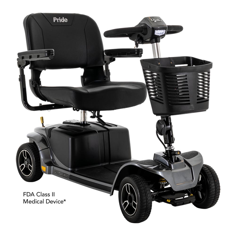 Revo™ 2.0 4 Wheel (S67) ::Pride® Mobility Scooters | Pride Provider